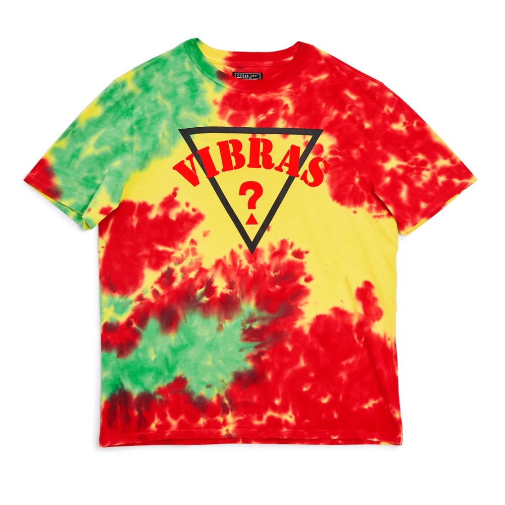 Guess x J Balvin Vibras Tie-Dye Tee